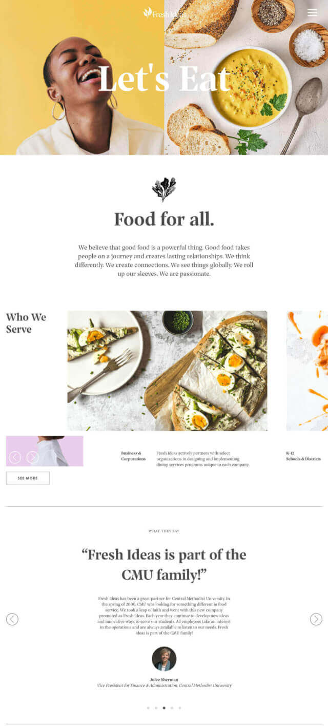 Fresh Ideas Food
