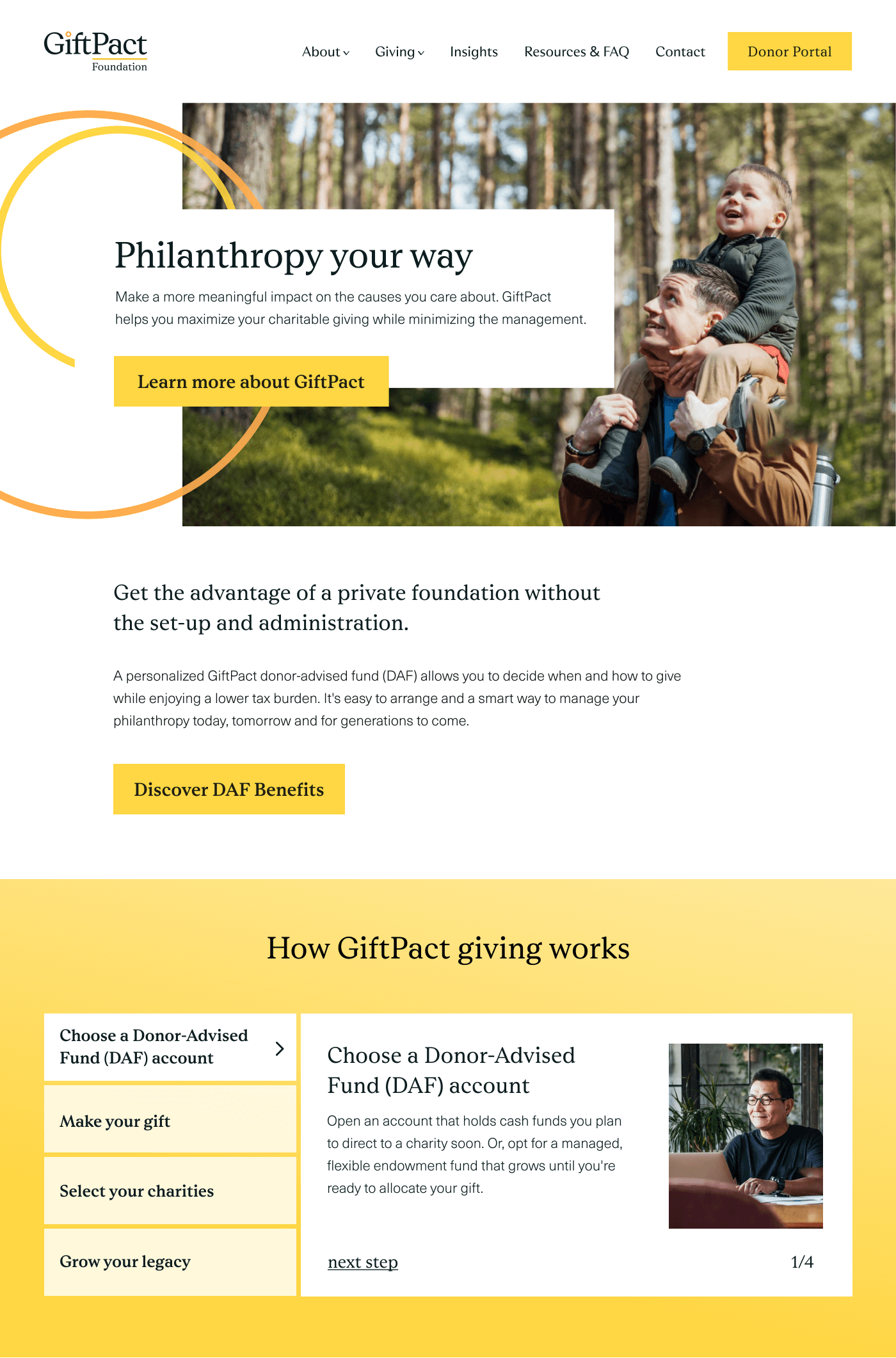 GiftPact home screenshot