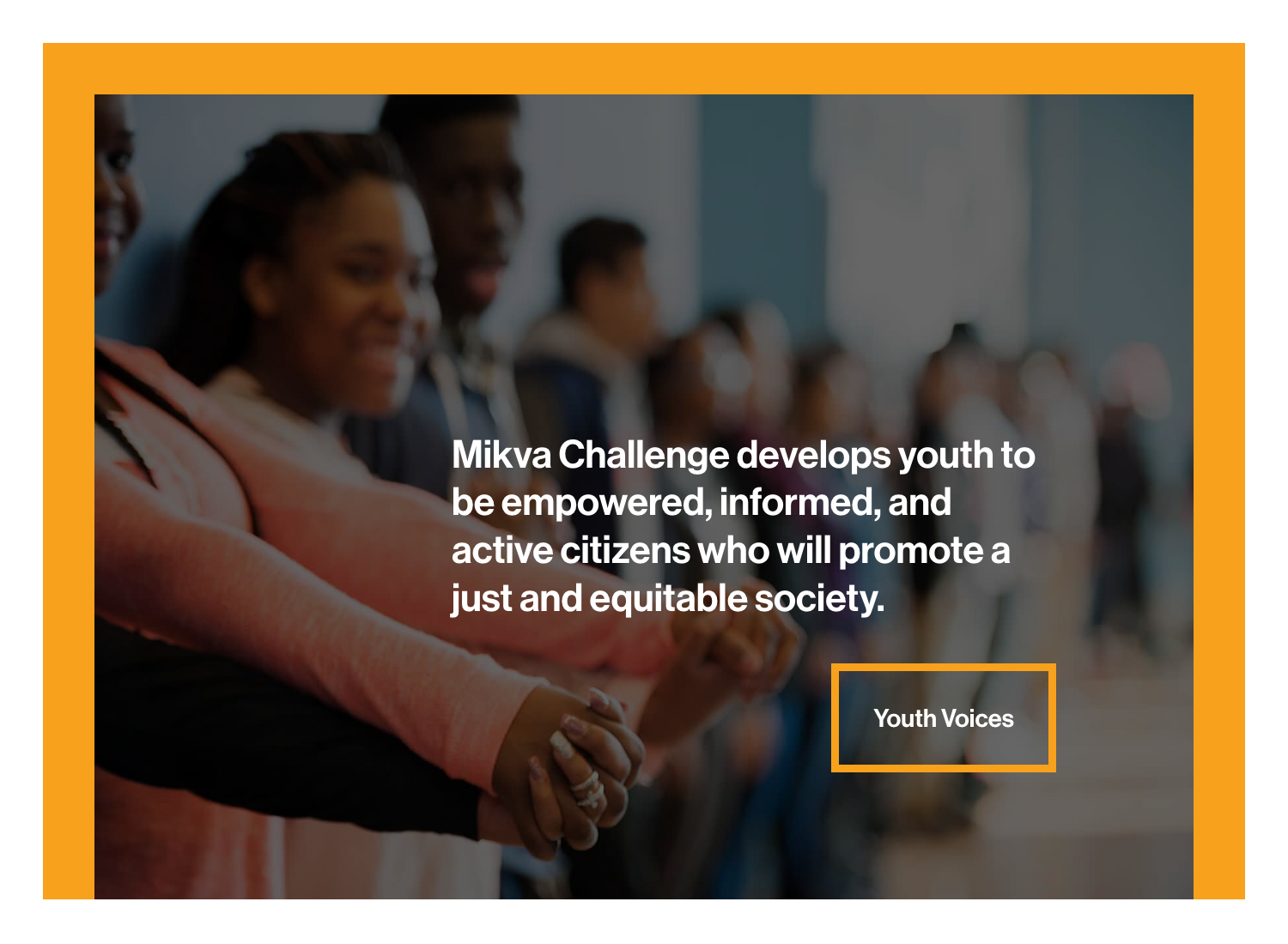 Mikva Challenge branding screenshot