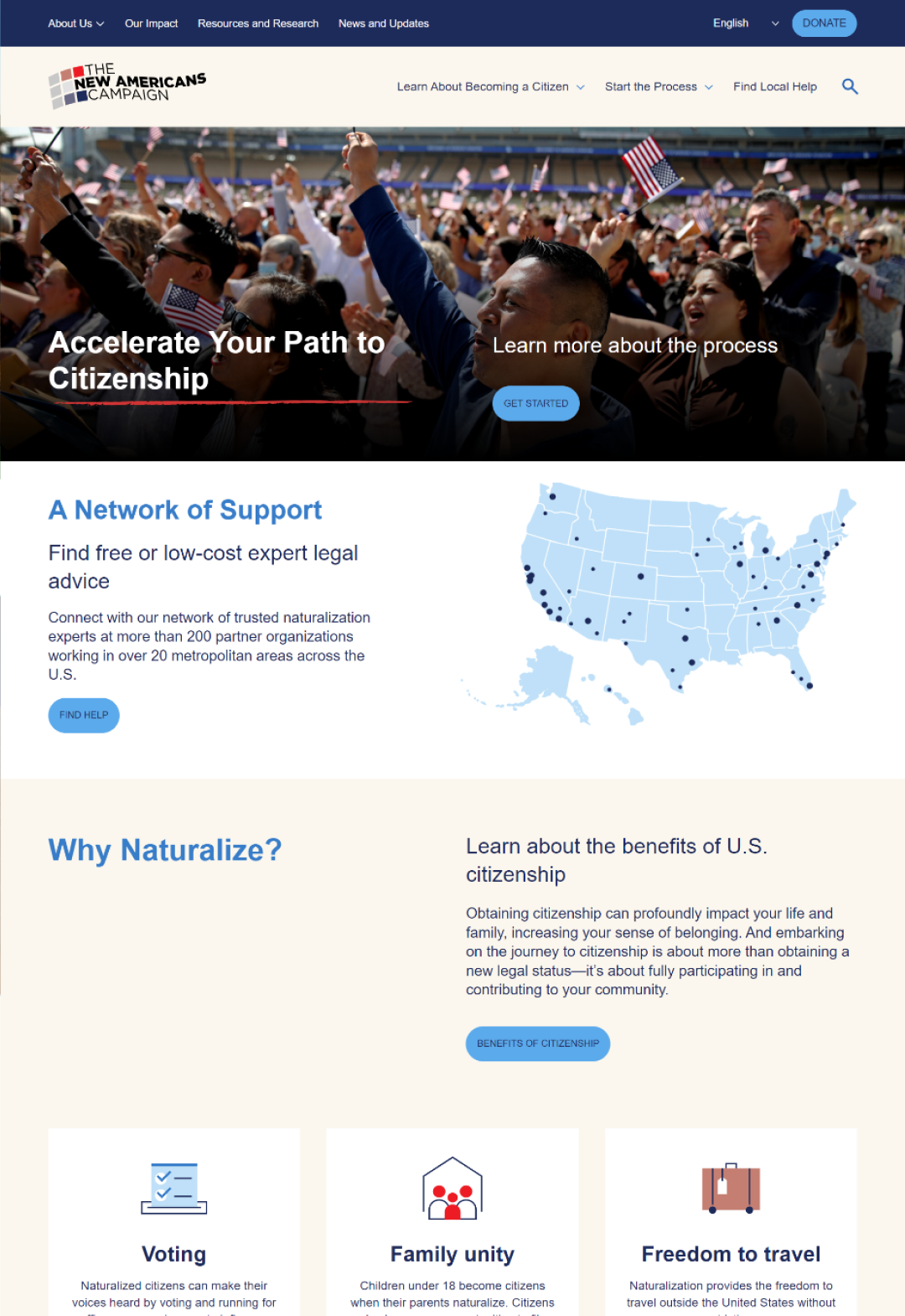 The New Americans Campaign