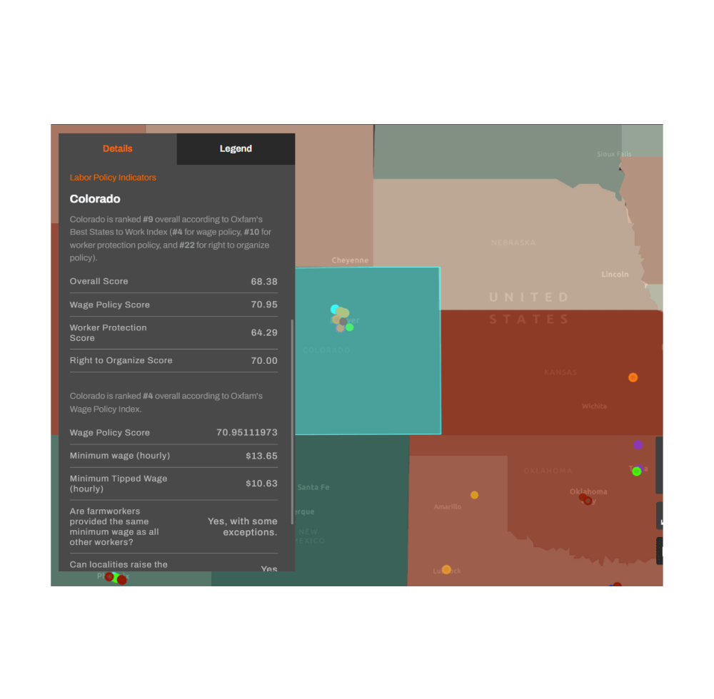 NEX Lithium map operations on map