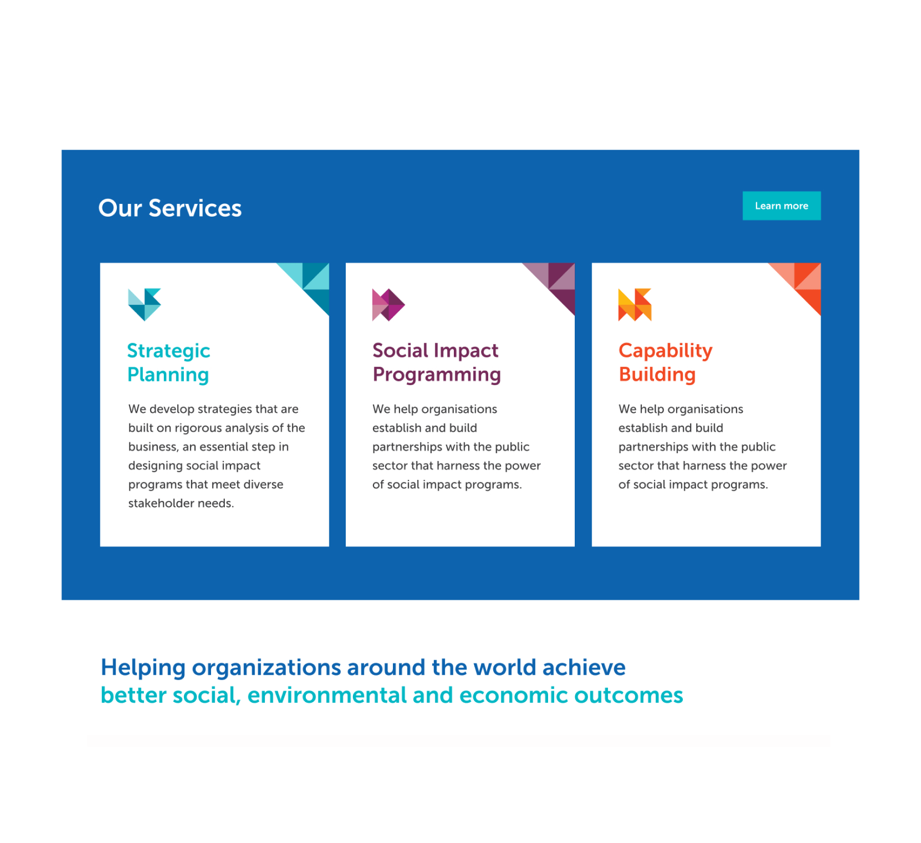 Pearl Consulting services screenshot