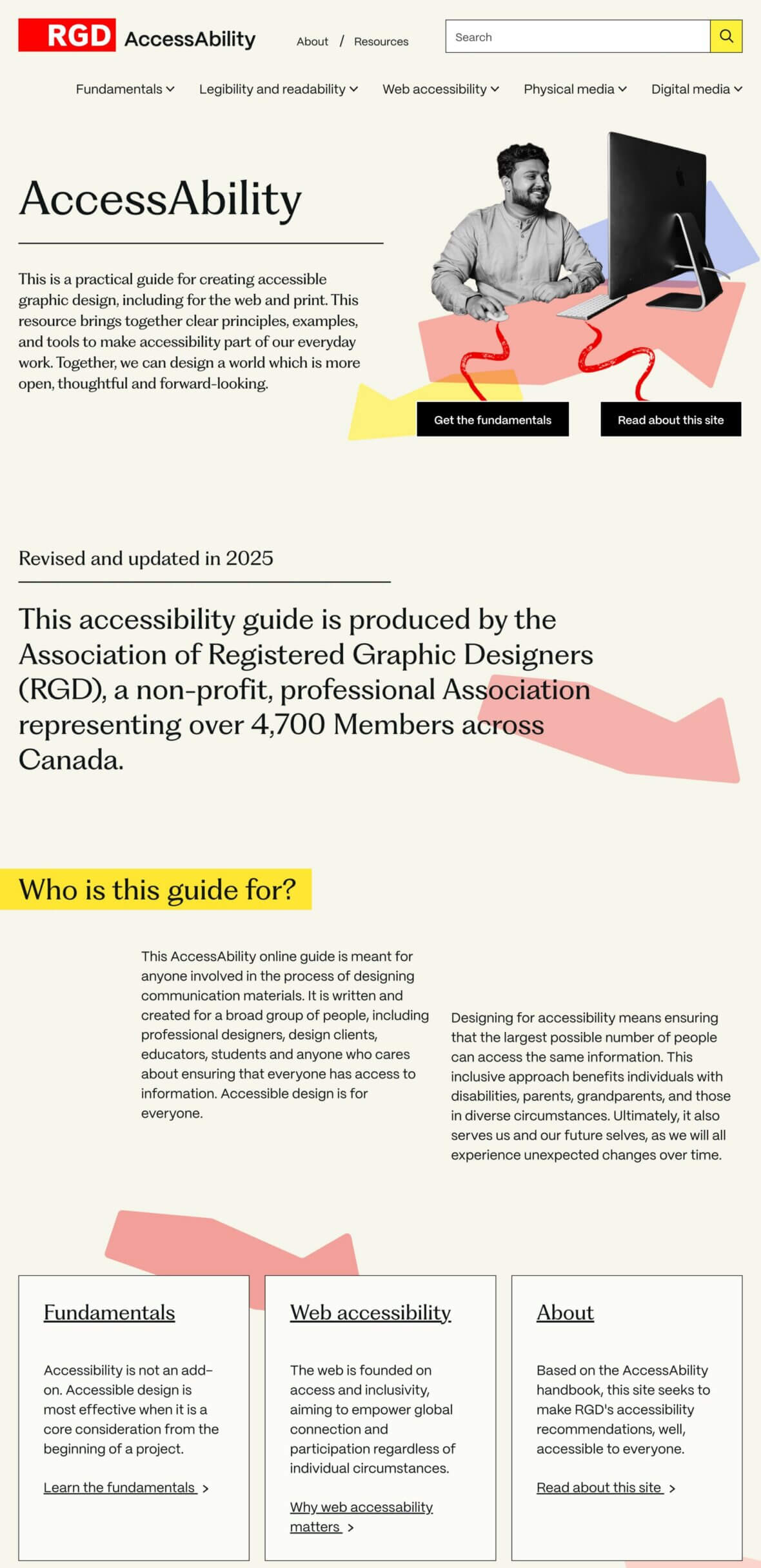 RGD AccessAbility website