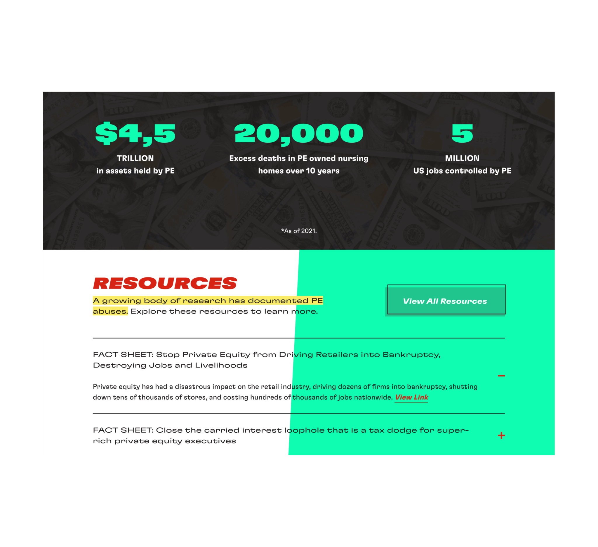 Private Equity screenshot