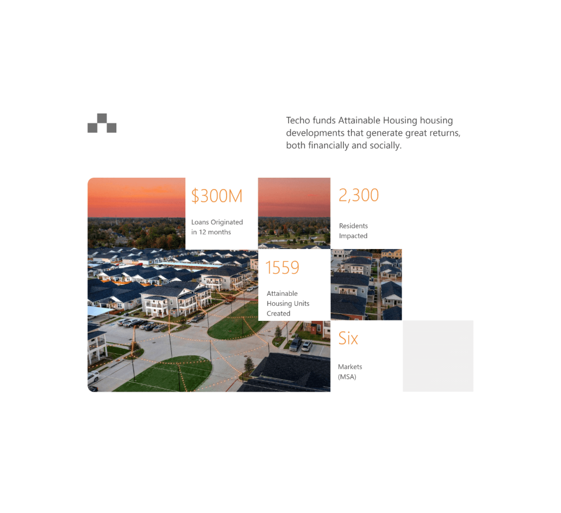 Techo website screenshot