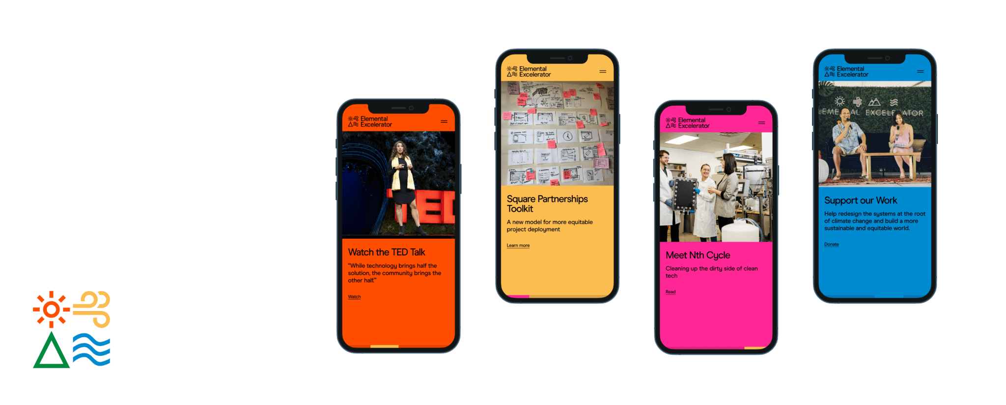 Elemental Iphone Mockups