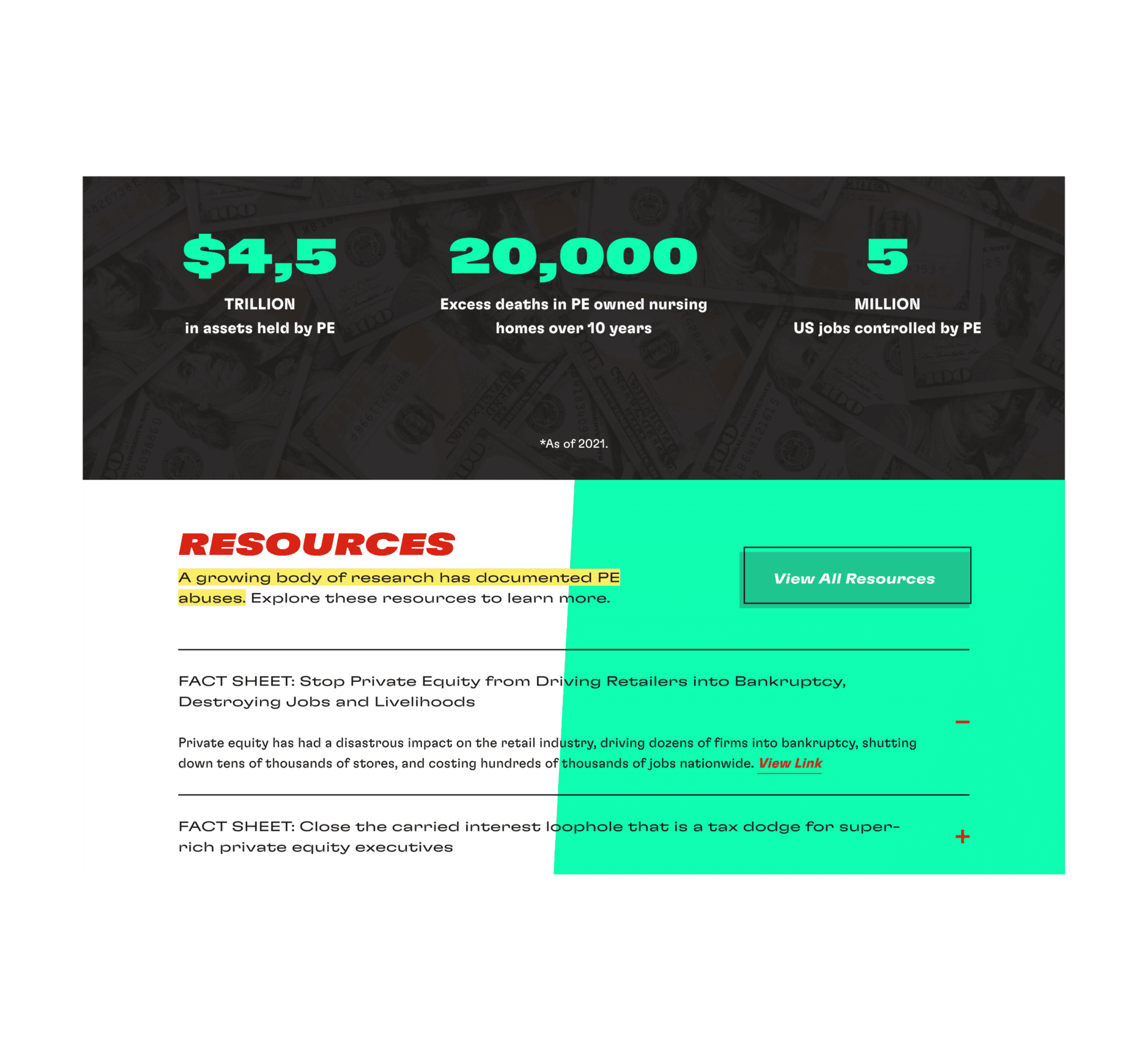 Private Equity screenshot