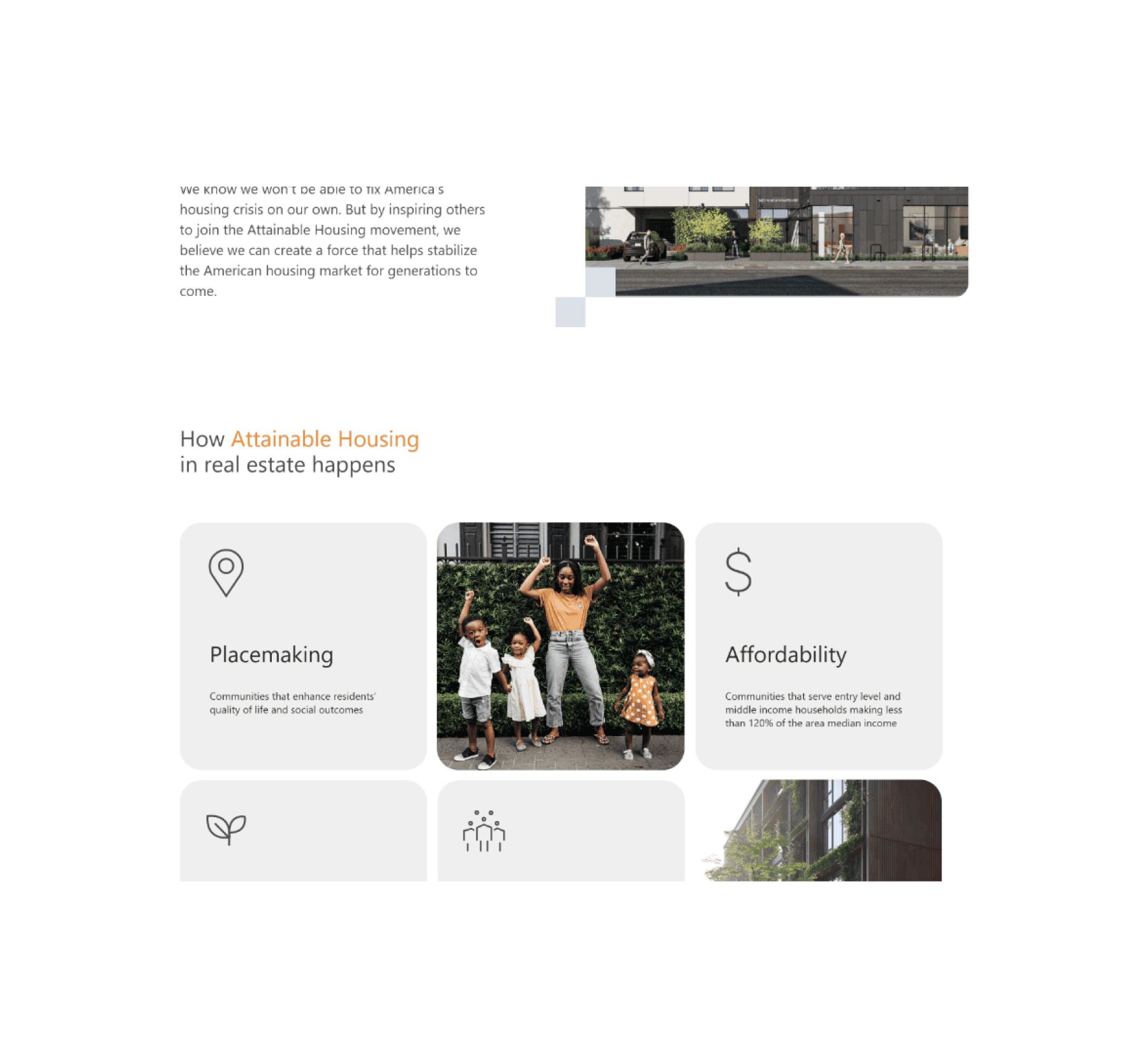 Screenshot from Techo website