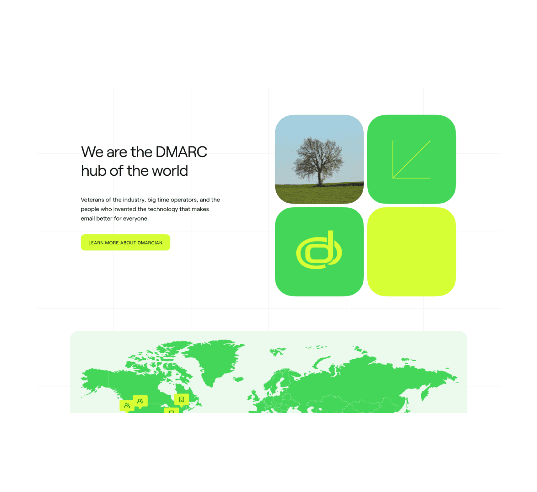 dmarcian about page screenshot