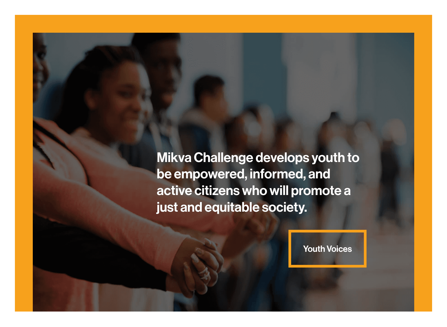Mikva Challenge branding screenshot