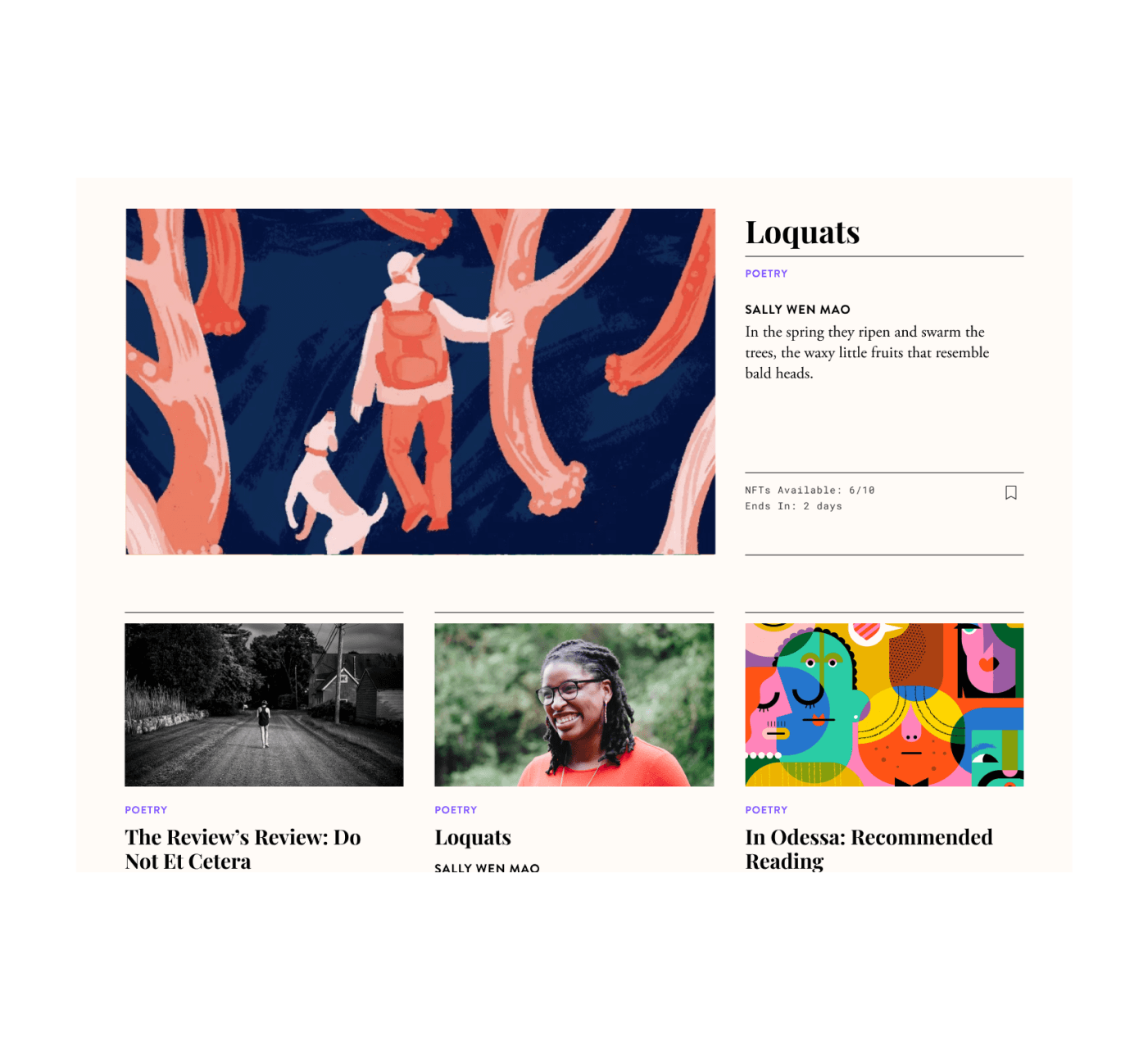 NiftyLit featured article