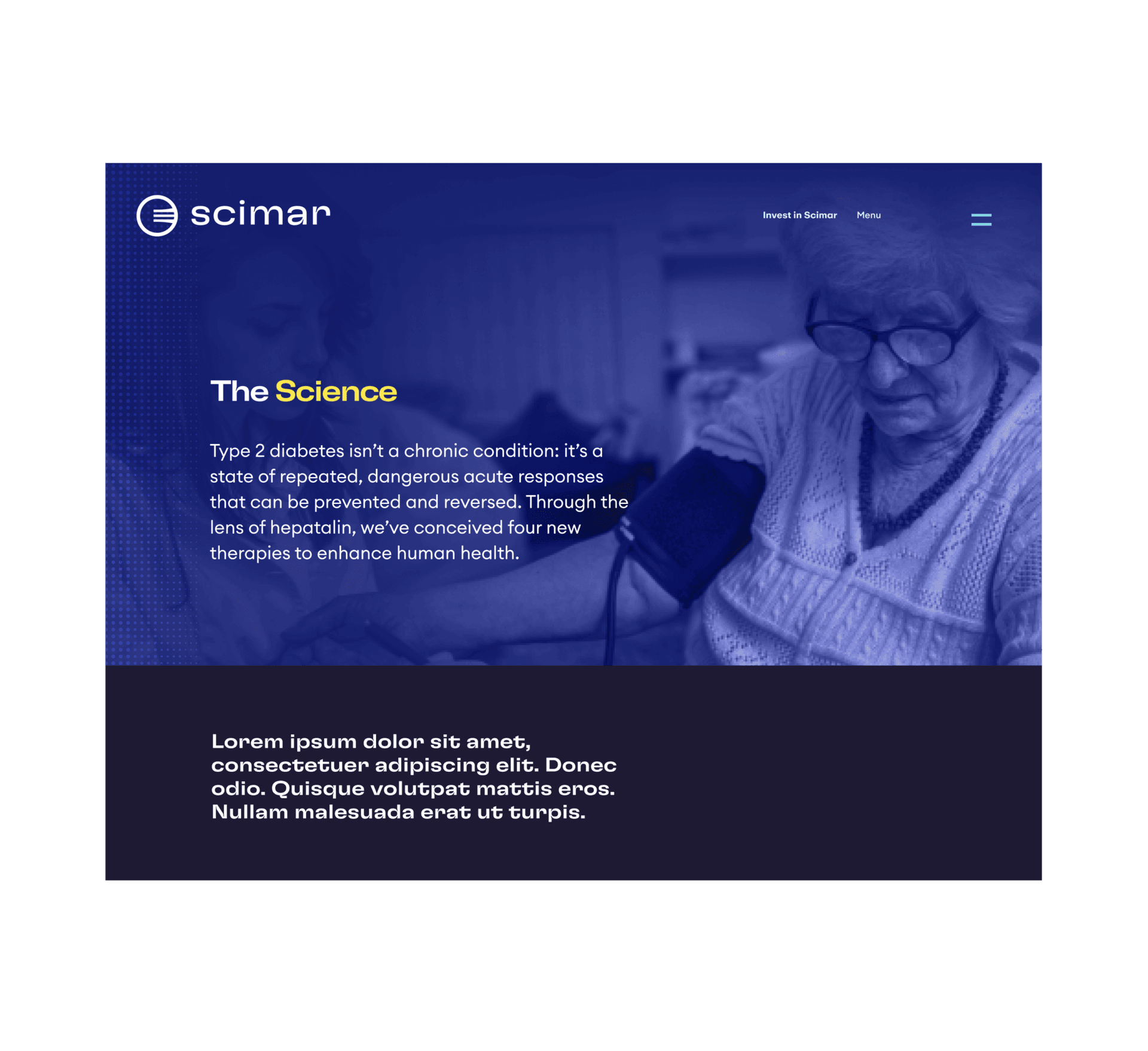 Scimar website screenshot