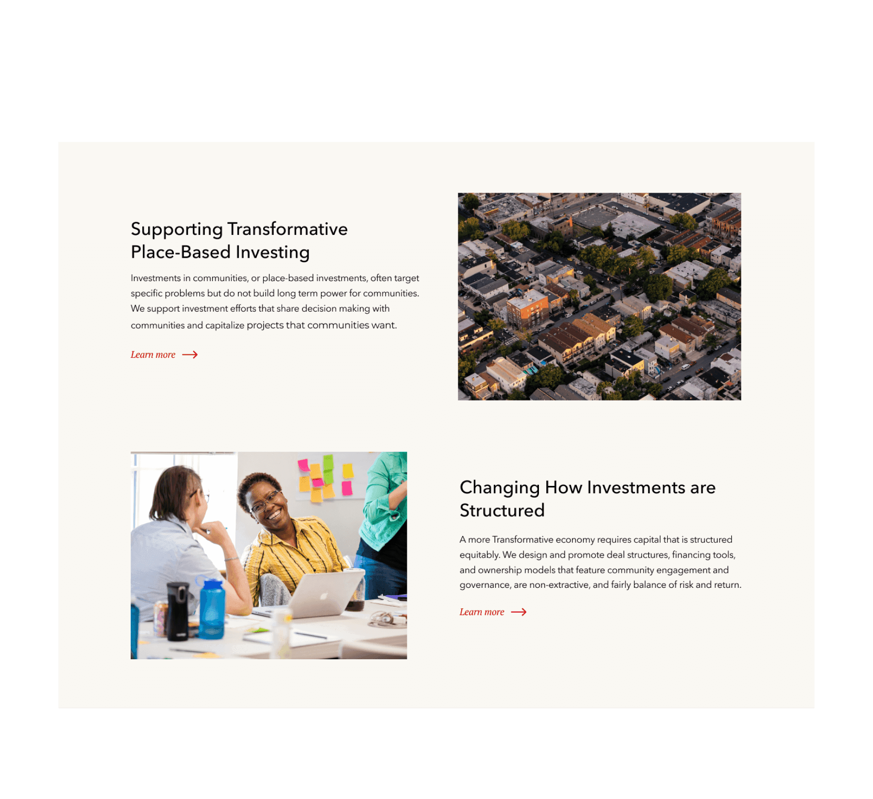 Transform Finance Programs screenshot
